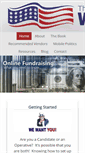 Mobile Screenshot of guidetowinningelections.com